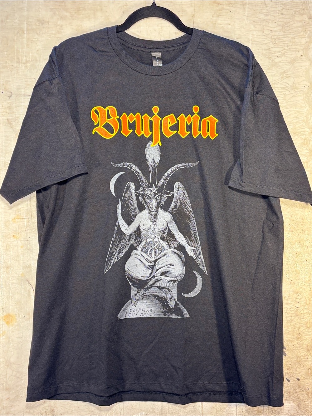 Brujeria Black Graphic Band Tee - Men